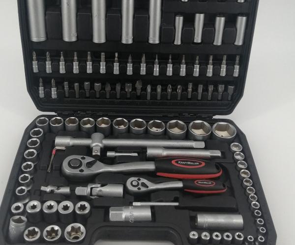Coffret 108 pcs mallette à outil KRAFTMULLER